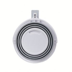 Cubo de Agua Plegable de 10L (2.6 Galones) para Ahorrar Espacio, Portátil, para Acampar al Aire Libre, Pescar, Lavar el Coche, Cubo de Limpieza Plegable de Plástico - Product Image 3