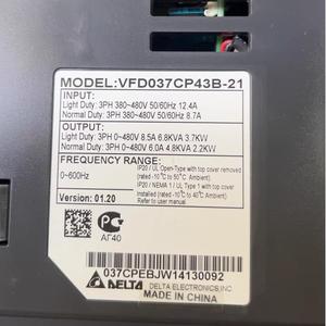 Delta cp2000 VFD040CP43A-21 380V-480V 4Kw 5HP ba pha biến tần cho máy nén và động cơ máy bơm nước VFD AC ổ đĩa - Product Image 2