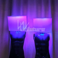 Masque LED programmable, masque lumineux pour le visage, costume de DJ, performance sur scène, fête, festival, rave, cosplay, événement, spectacle de danse, accessoire