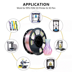 Filamento para Impresora 3D Iboss PLA+ Arcoíris Brillante de 1.75mm, Material de Impresión 3D Iridiscente que Cambia de Color, Efecto Flash Point - Product Image 5