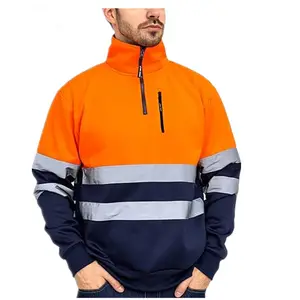 Mùa đông nóng giá ấm hơn softshell ấm hơn Carhartt phản quang một cách an toàn Áo khoác