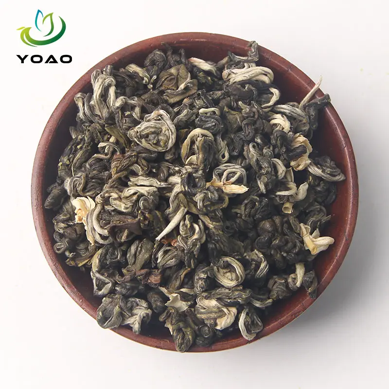 Hot Selling Wholesale Raw Dried Jasmine Green Tea Leaves Natural No Additives Flavor Tea for Drinking/Bubble Tea