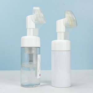 Échantillon Gratuit Fournisseur Marque Privée Pompe à Mousse 24mm avec Brosse, Flacon Pompe à Mousse Coloré avec Tête de Brosse en Silicone, Pompe à Mousse - Product Image 4