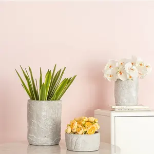 Vaso de planta nórdico, conjunto de vasos para sala de estar, arranjo de flores, cacto, plantas suculentas, decoração para casa