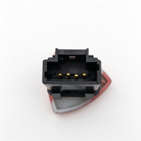 NUEVO Interruptor de Luces de Emergencia de 4 Pines OE 8200442724 04415159 para Renault Laguna Espace Trafic Vivaro, Interruptor de Advertencia de Triángulo Rojo