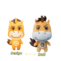 Precio de Fábrica, Fabricante de Peluches Personalizados Súper Suaves, Crea Tu Propio Personaje de Película, Peluche Adorable para Cumpleaños