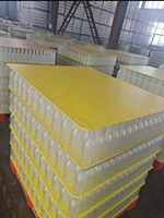 Solutions de séparation de palettes Diviseur en plastique avec feuilles de PP pour séparateurs de plateau de bouteilles Séparateur à bas prix