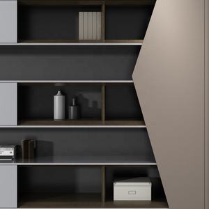 Archivador <span class=keywords><strong>de</strong></span> acero <span class=keywords><strong>de</strong></span> 4 puertas para oficina a buen precio, armario <span class=keywords><strong>de</strong></span> hierro para oficina - Product Image 3