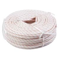 Gaine tressée en fibre de verre PVC 2715 personnalisée, tube d'isolation haute température pour fil de transformateur de moteur