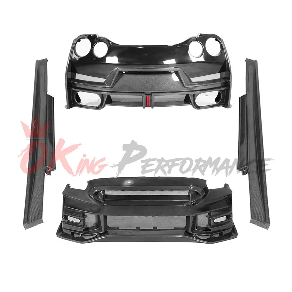 Novo kit de carroceria em fibra de carbono estilo Nismo 2024 para Nissan R35 GTR 2008-2024