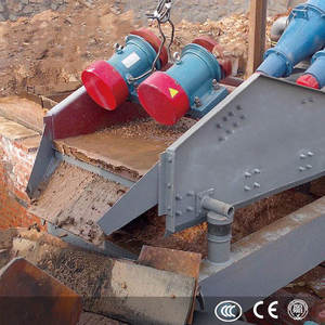 Petite machine de recyclage de sable fin par vibration pour le déshydratation des eaux de rivière, avec tamis de déshydratation linéaire - Product Image 6