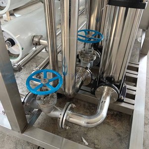 Système de purification d'eau par osmose inverse (RO) double passage industriel haute capacité 15T 20T avec contrôle PLC et pompe, 1 an de garantie UV/Ozone - Product Image 6