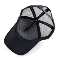 Casquette Trucker en Cuir avec Écusson, Visière Courbe, Dos en Maille, Unisexe, Style Western Cowboy, pour Sports de Plein Air, Personnalisable avec Logo en Caoutchouc OEM