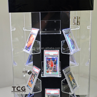 Vitrine de présentation pour cartes de sport TCG en acrylique de qualité supérieure, protection pour cartes P-SA BGS, idéale pour les magasins de détail