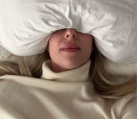 OREILLER COURONNE DE SOMMEIL de luxe Couverture en fibre de bambou Doublure intérieure en coton Taie d'oreiller personnalisée Sommeil profond couvert Oreiller de sommeil de voyage