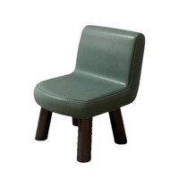 Tabouret moderne en pin avec dossier, multifonctionnel, pour changer de chaussures, pouf pour salon, table basse, chaise basse pour enfants