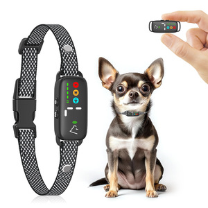 Collier intelligent pour chien, version anti-aboiement à choc électrique, noir - Product Image 1