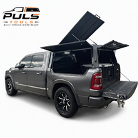PULS 4x4 Hardtop en alliage d'aluminium étanche pour pick-up, auvent de camion pour Dodge 2025 RAM 1500 5.7ft avec Rambox