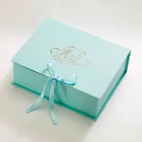 사용자 지정 골 판지 흰색 가방 선물 상자 도매 힌지 골 판지 선물 상자