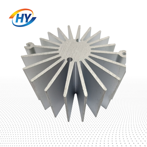 OEM Anodized ekstrusi <span class=keywords><strong>aluminium</strong></span> lampu LED penyerap panas disesuaikan perawatan permukaan - Product Image 4