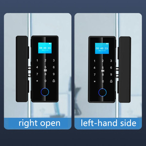 Văn phòng thông minh khóa Keyless vân tay cửa kính không Khung kính đầy đủ Wifi bảo hiểm tuya App thông minh Kính mật khẩu thẻ khóa - Product Image 4