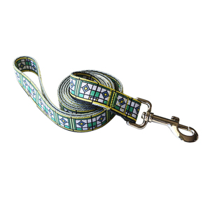 Tamaño S leal <span class=keywords><strong>aciano</strong></span> azul de tela de poliéster de diseño de Metal de bloqueo correa de perro para manos libres - Product Image 3