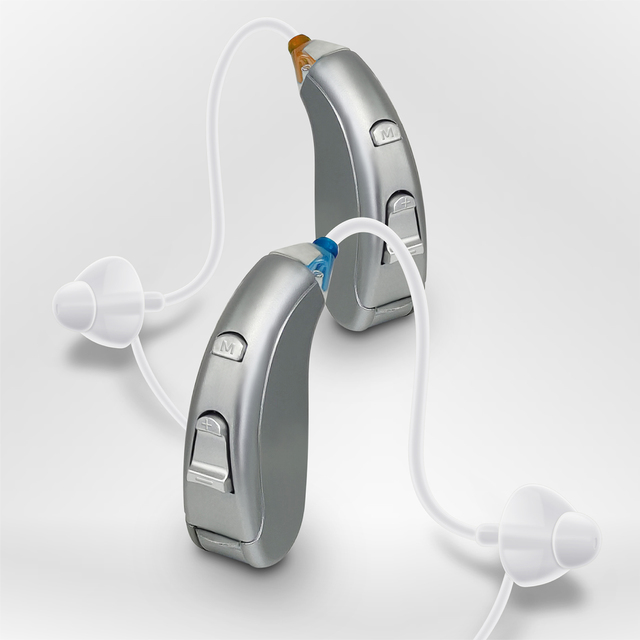 RIC Digital Hearing Aids Noise Cancellation Long Battery Life Mini Binaural Hearing Amplifier