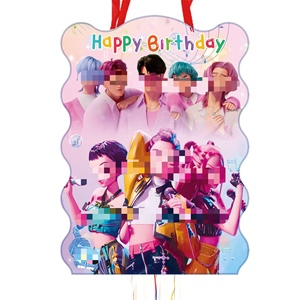 <span class=keywords><strong>Pinata</strong></span> en forme de star du <span class=keywords><strong>pop</strong></span>, décoration colorée pour fête d’anniversaire d’enfants, jeu musical pour fête d’anniversaire - Product Image 1