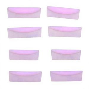 4 paires de bigoudis à <span class=keywords><strong>cils</strong></span> en silicone rose avec kératine, permanente rapide semi-permanente 2 en 1, lifting et teinture pour utilisation à domicile ou en salon - Product Image 1