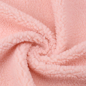Chaude 180cm Sherpa Polaire <span class=keywords><strong>Tissu</strong></span> 200gsm Solide <span class=keywords><strong>Noir</strong></span> Couleur 100% Antistatique Polyester Tricoté Hiver Homewear En Peluche Ignifuge - Product Image 3