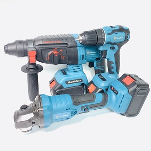 Set of 3pcs Combination <b>Power</b> <b>Tool</b> Kits Lithium Hammer Drill Brushless Angle Cordless Impact Drill Factory OEM - Product Image 4