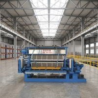 Machine de moulage sur mesure pour la fabrication de barquettes à œufs, à cavités multiples réglables, spécifications ajustables pour diverses demandes d'emballage de produits quotidiens
