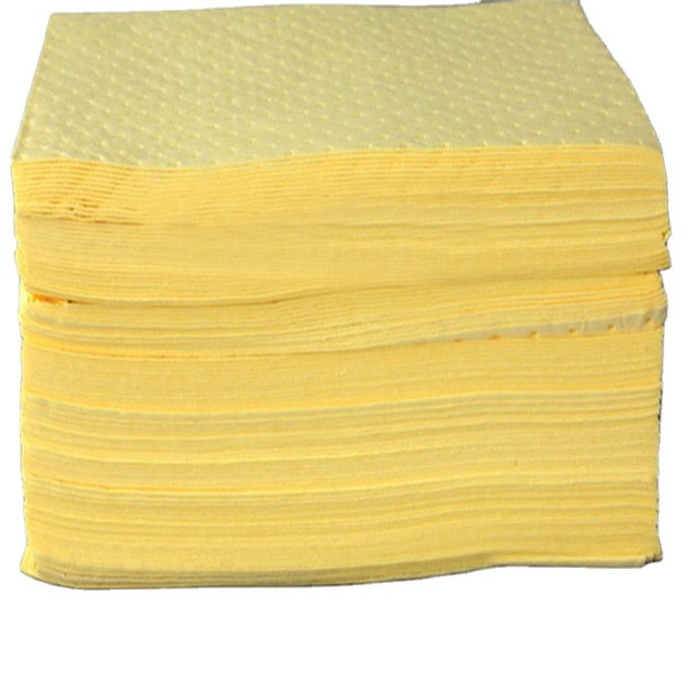 Oilspillpro Industrial Eco-Friendly Drum Lab Spill Pads Chemical Absorbent Pad