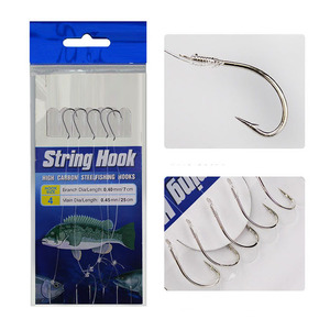 TOPRIGHT Fh408-Leurre <span class=keywords><strong>Sabiki</strong></span>, appâts en peau de poisson - Product Image 6