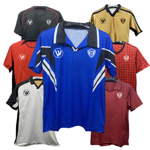เสื้อฟุตบอลทีมชาติย้อนยุคเสื้อฟุตบอลแห้งเร็วออกแบบได้ตามต้องการ - Product Image 6