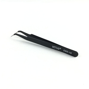 Vetus ESD Tweezers Set ESD-10 To ESD-15 Antistatic <b>Precision</b> <b>Tools</b> For Electronics Industry - Product Image 2