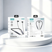 MZ-90 ANC Active Noise Cancelling Grosir Earphone Neckband Driver 13mm Bass Headset Nirkabel Peringatan Getaran