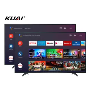 43 50 55 60 65 75 85 дюймов Wifi Тонкий Телевизор Android TV Smart 4K UHD большой экран безрамочный ЖК светодиодный телевизор