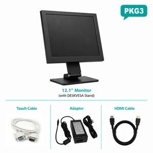 Moniteur tactile de bureau haut de gamme, moniteur tactile USB de bureau, moniteur tactile industriel de bureau avec support de bureau - Product Image 3