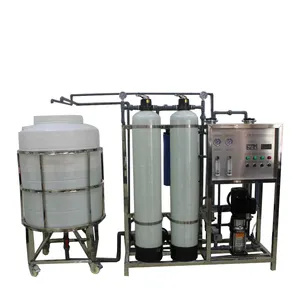 Máquina de tratamento de purificação, preço de fábrica, 500 lph, uv, ro, água potável