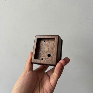 Blank Music <b>Box</b> Case Unfinished <b>Empty</b> Wooden Music <b>Box</b> Shell <b>for</b> DIY Music - Product Image 3