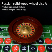 Roulette russe en bois massif de haute qualité de la marque JIAYI, roue en bois de qualité casino, grande taille, roulette européenne à un seul 0