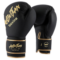 Gants de boxe professionnels en cuir PU, rembourrage épais de 5 cm, pour entraînement au sac de frappe, Muay Thai, Kickboxing, gants de combat pour adultes