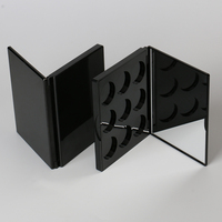 OMI Wholesale Boîtes de palette d'ombres à paupières rechargeables personnalisées de 9 couleurs contenant des poudres