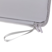 Funda para Portátil de PU Mate Personalizada para 13-14 Pulgadas, Bolsa para Computadora Resistente a Impactos con Correa de Mano, Resistente a Arañazos para Venta al Por Mayor