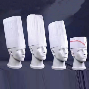 Non-woven Disposable <strong>Chef</strong> <strong>Hat</strong> <strong>Chef</strong> Cap Cook <strong>Hat</strong> - Product Image 1