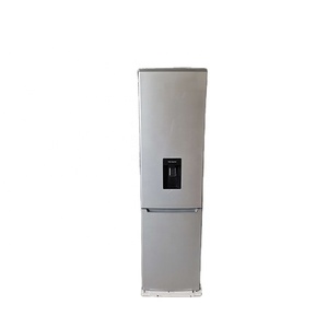Refrigerador de Doble Puerta Plateado a Precio Económico para Uso Doméstico - Product Image 1
