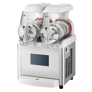 Máquina de lama 6L 2 tanques 10lx2 para bebidas congeladas Preço da máquina de lama automática