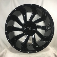 Jantes en alliage pour SUV 4x4 tout-terrain 20*12 ET -44 5*139.7 6*139.7 pour GMC Terrain Yukon Savana GMC 3500 SIERRA