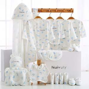 Paquete de Regalo de Ropa de Dormir para Bebé de 0 a 1 Año, 18, 21 y 23 Piezas, Ropa de Recién Nacido, 100% Algodón, Juego de Regalo de Ropa para Bebé - Product Image 2